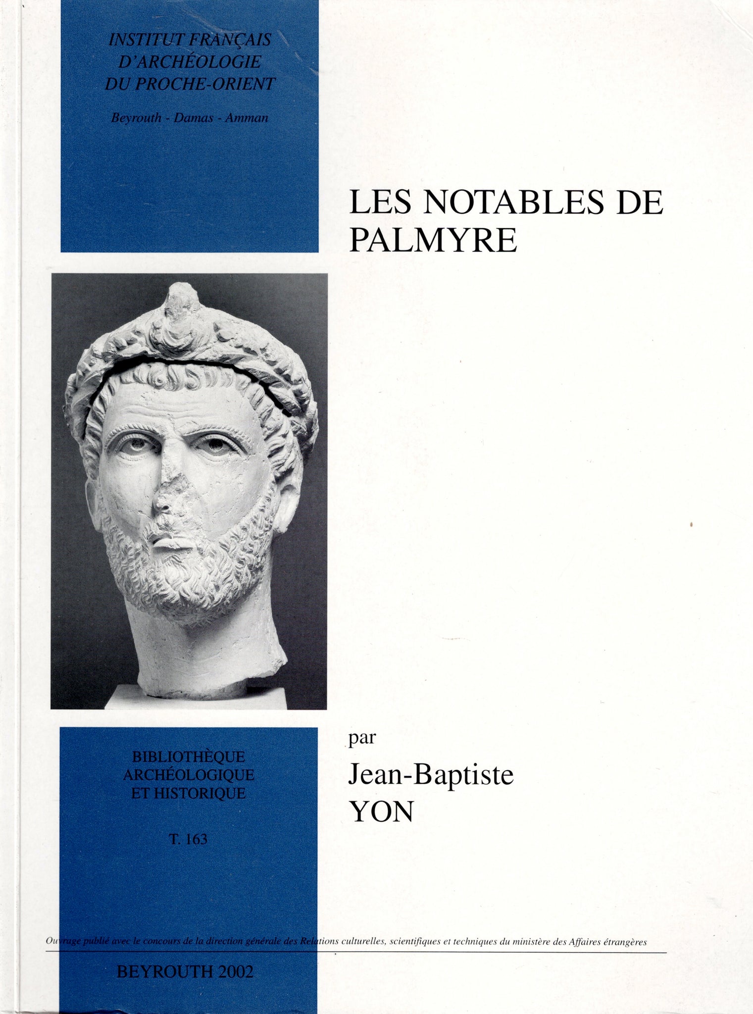 Les notables de Palmyre. BAH 163.