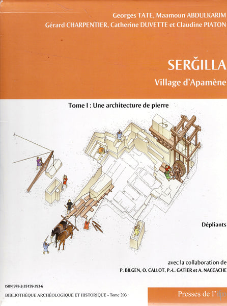 Sergilla, Ville d'Apamène. 3 volumes. BAH 206.
