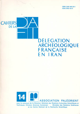 Cahiers de la DAFI 14.