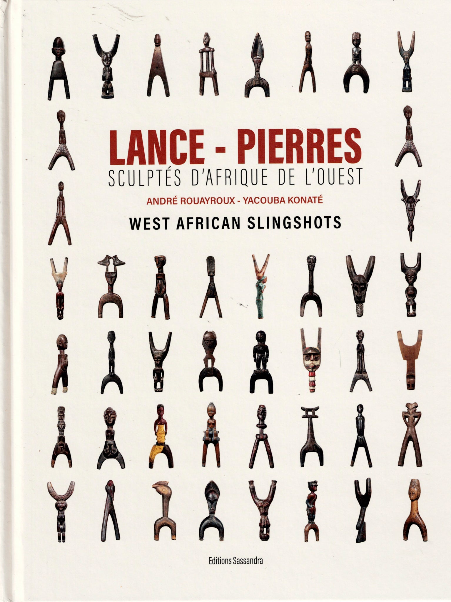 Lance-pierres sculptés d'Afrique de l'ouest. West African Slingshots.