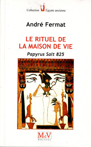 Le rituel de la maison de vie. Papyrus Salt 825.