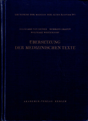 Ubersetzung der Medizinischen Texte.
