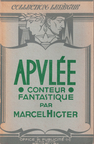 Apulée. Conteur fantastique par Marcel Hicter.