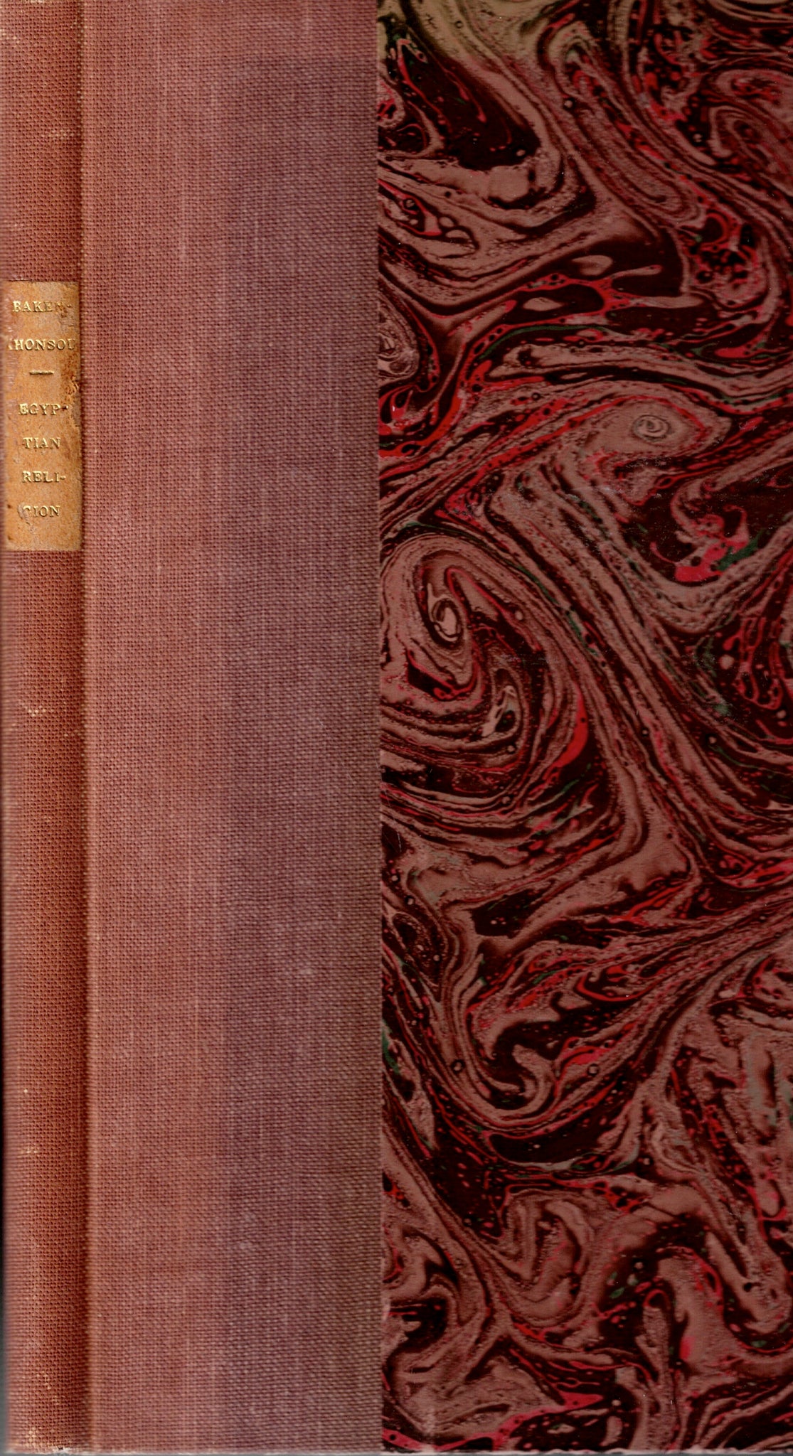 Monument biographique de Bakenkhonsou & Egyptian Religion vol. I, number 2.