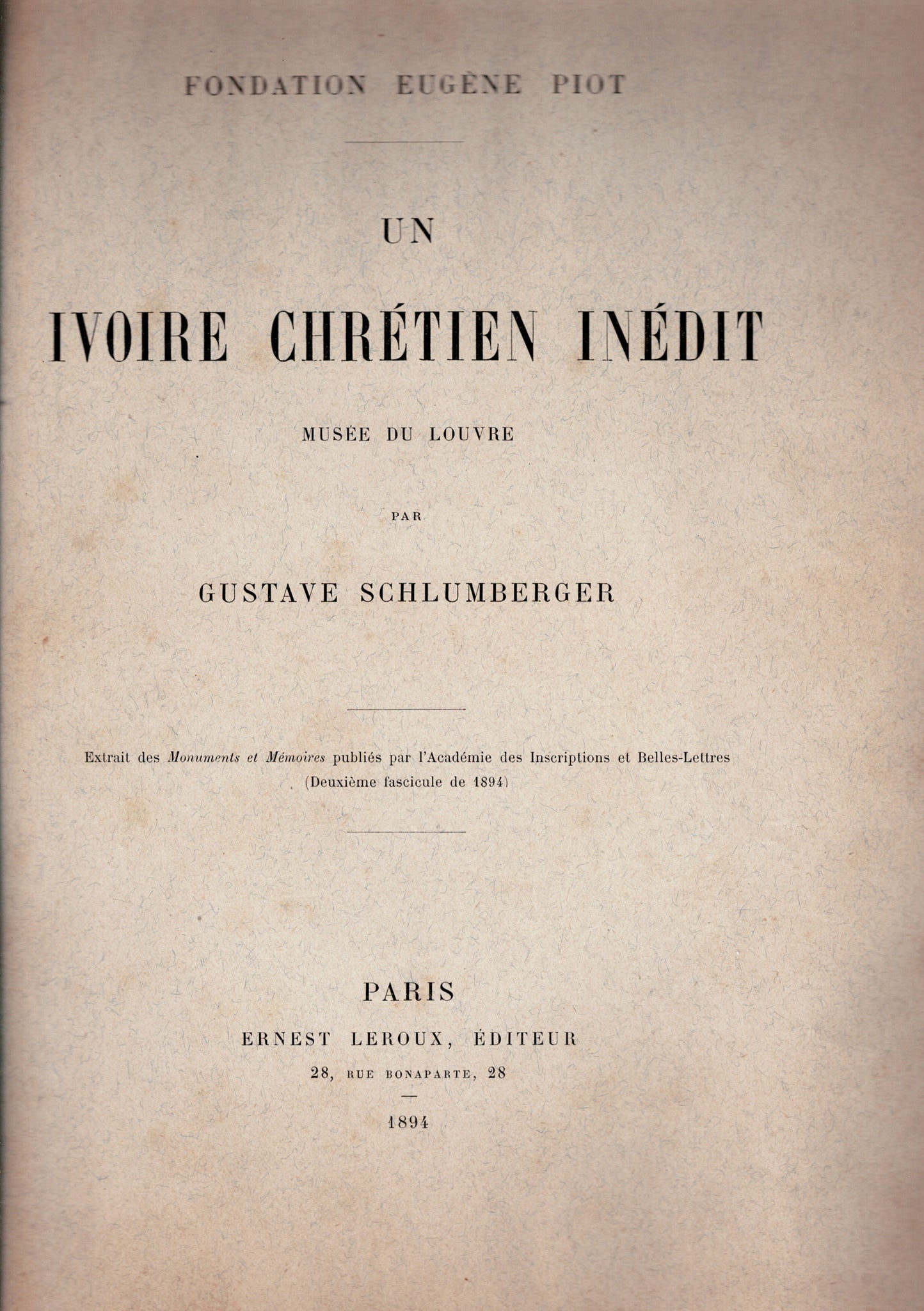 Manuscritos - - Acte de dépôt olographe - Testament de Benoît Desvignes