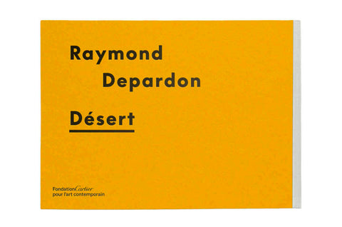 Raymond Depardon. Desert.