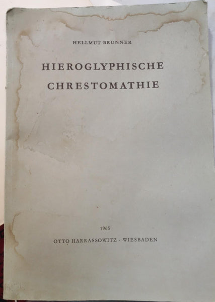 Hieroglyphische Chrestomathie.