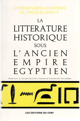 Historical literature under the Old Kingdom of Egypt.