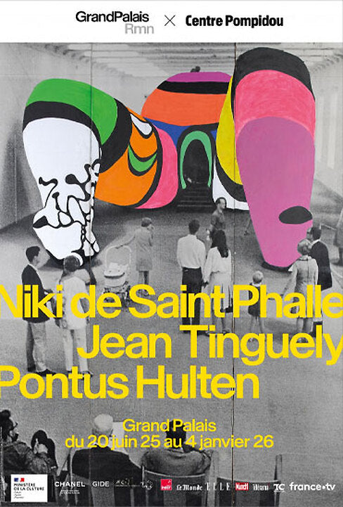 Niki de Saint Phalle. Jean Tinguely. Pontus Hulten.