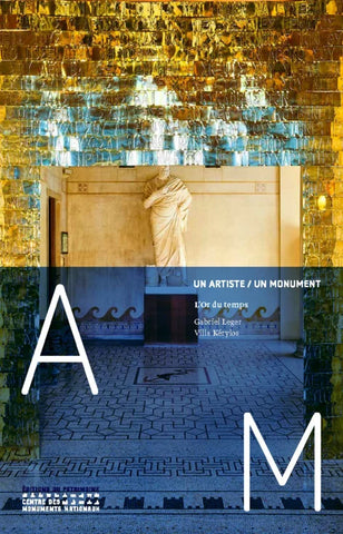 An artist / a monument. The gold of time.