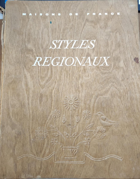 Maisons de France. Styles régionaux. Lot Deux volumes