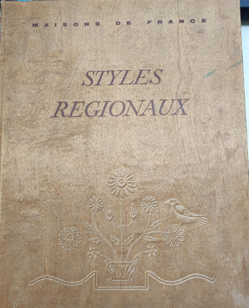 Maisons de France. Styles régionaux. Lot Deux volumes