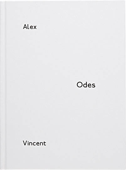 Odes. Drawings by Alex Katz. Poems by Vincent Katz.