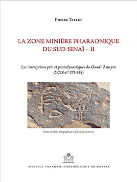 La zone minière pharaonique du Sud-Sinaï II. Les inscriptions pré- et protodynastiques du ouadi ’Ameyra (CCIS n°273-335). MIFAO 132.