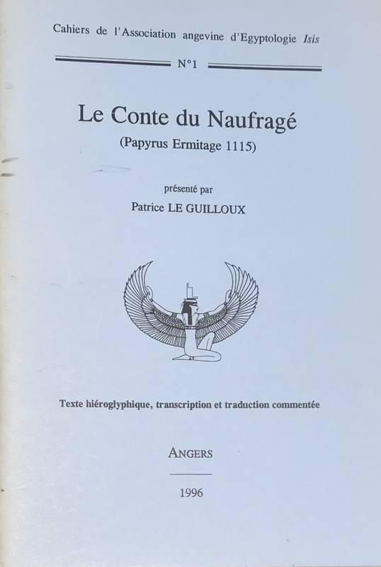 Le Conte du Naufragé (Papyrus Ermitage 1115).