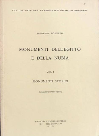 Monumenti dell'Egitto e della Nubia. Vol.I, II et III.