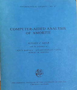 Computer-aided analysis of Amorite.