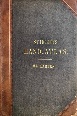 Hand-Atlas. Vollständige ausgabe in 84 karten.