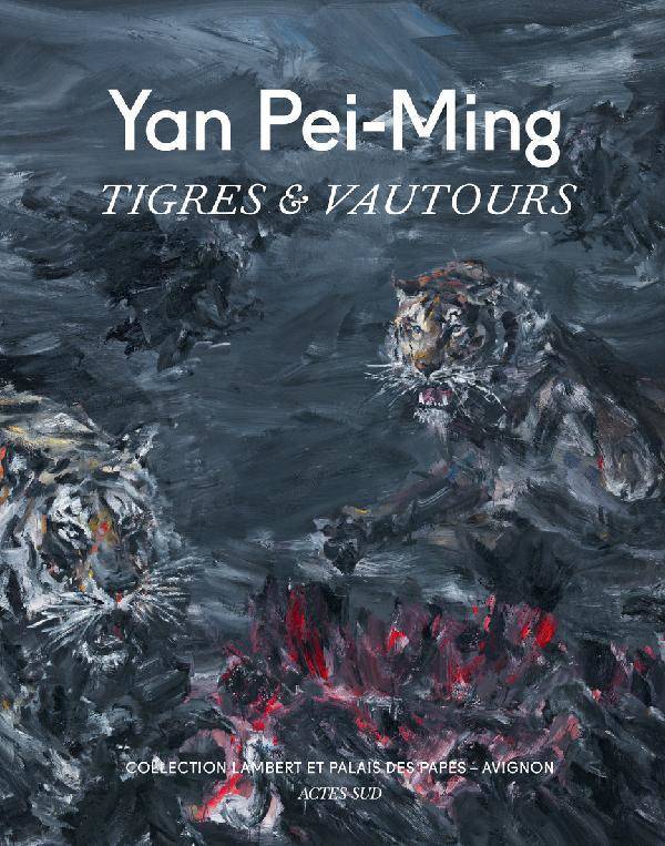 Yan Pei-Ming. Tigres et vautours.