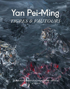 Yan Pei-Ming. Tigres et vautours.