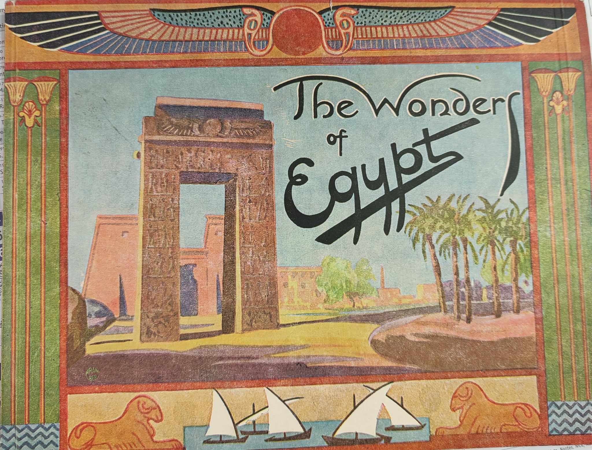 The wonders of Egypt.