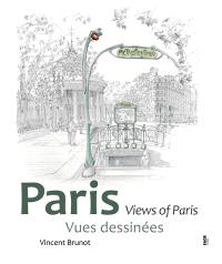 Paris drawn views. Views of Paris.