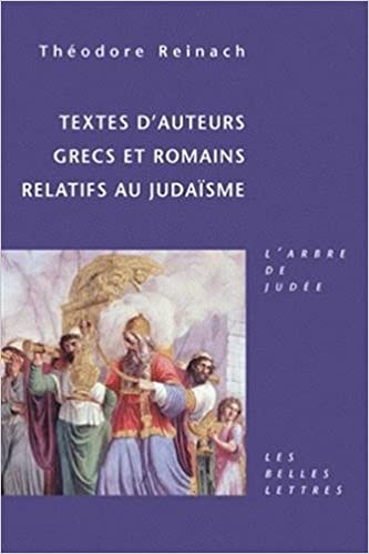 Textes d'auteurs grecs et romains relatifs au judaïsme.