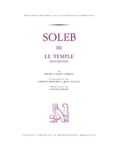 Soleb III. Le temple. Description. BiGen 23.