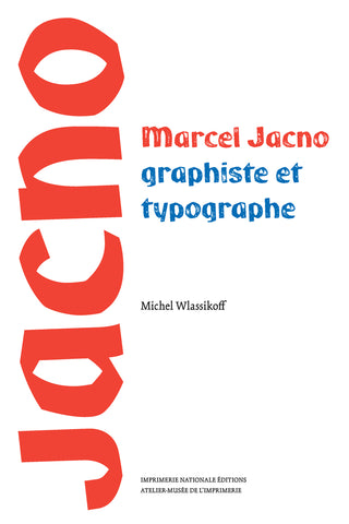 Marcel Jacno graphic designer and typographer.