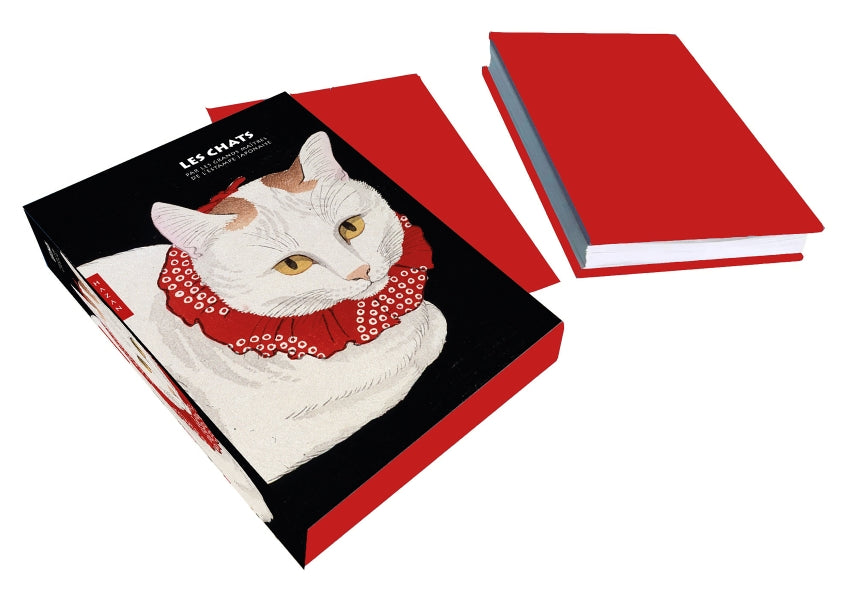 Les chats par les grands maîtres de l'estampe japonaise. Collection Chefs-d'oeuvre de l'estampe japonaise.
