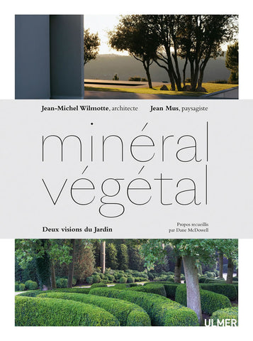 Plant mineral. Two visions of the garden. 