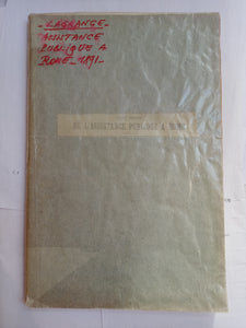Droit romain de l'assistance publique à Rome, droit français des enfants assistés en France, thèse pour le doctorat présentée et soutenue le lundi 14 décembre 1891, à 1 heure.