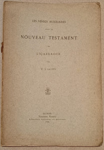 Les verbes auxiliaires dans le Nouveau Testament de Licarrague.
