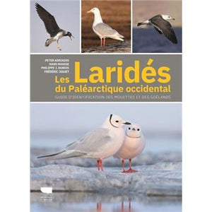 LES LARIDÉS DU PALÉARCTIQUE OCCIDENTAL, guide d'identification des mouettes et des goélands.