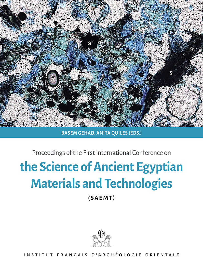 Proceedings of the First International Conference on the Science of Ancient Egyptian Materials and Technologies (SAEMT), BiGen 64.