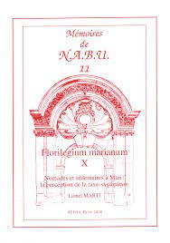 Florilegium marianum X. Nomades et sédentaires à Mari: la perception de la taxe-sugâgûtum.