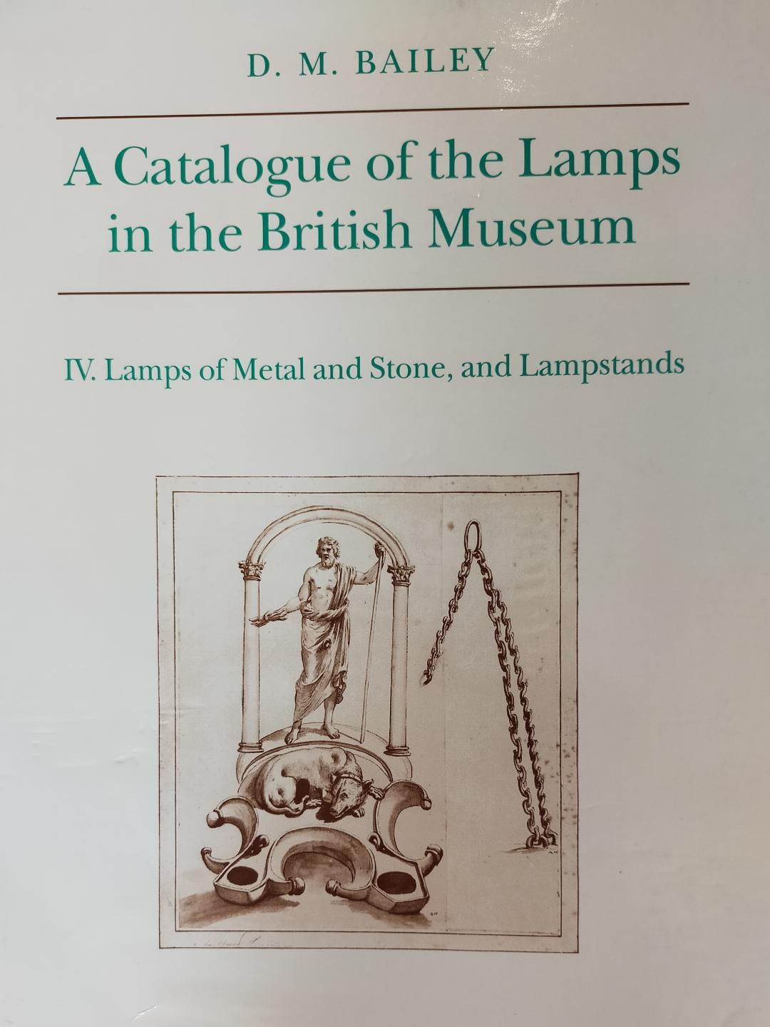 A catalogue of the lamps in the British Museum. Tome IV: Lamps of metal and stone, and lampstands.